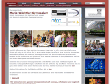 Tablet Screenshot of mwg-essen.de